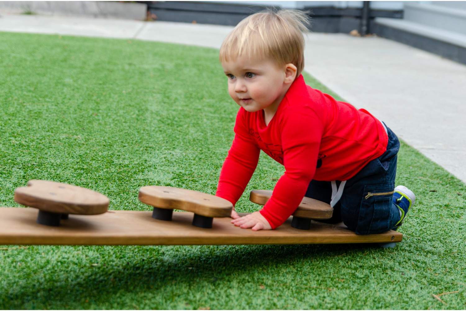 outdoor climber plank