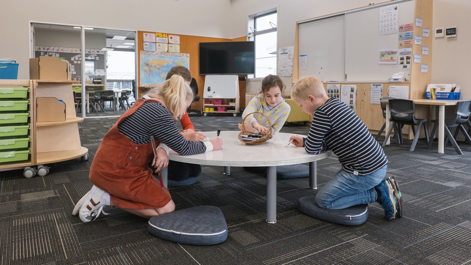 whiteboard table school