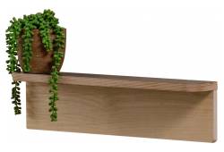 wooden shelf